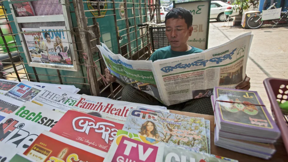 V Barmě opět vyšly soukromé deníky