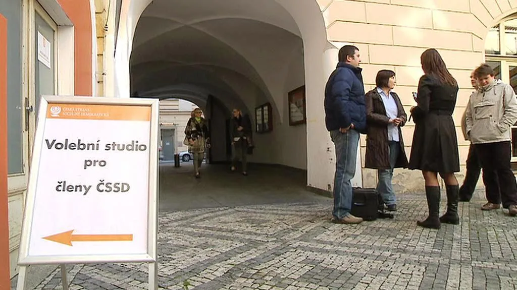 Volební štáb ČSSD