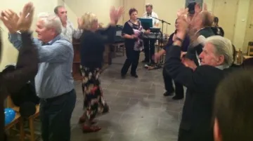 Společenská místnost v seniorské vesničce