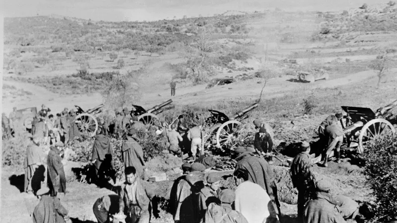 Katalánská fronta v lednu 1939