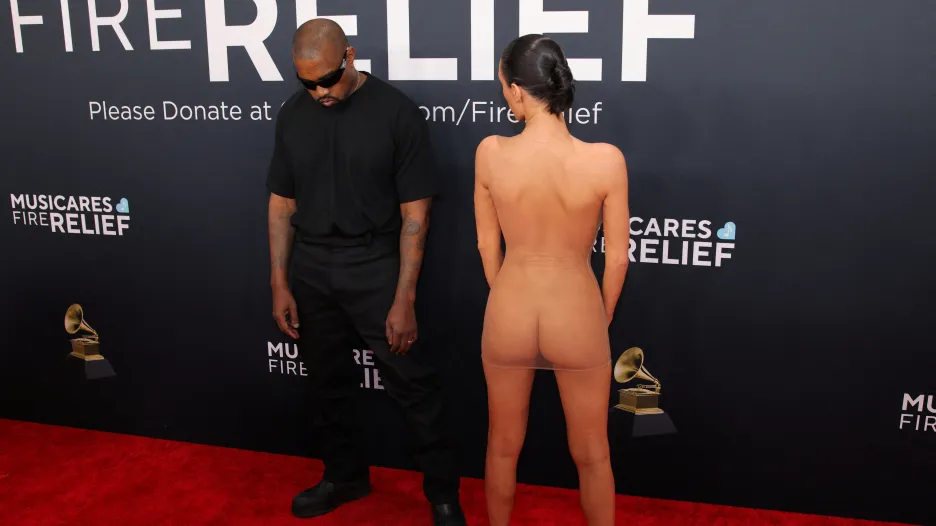Ye a Bianca Censoriová na cenách Grammy
