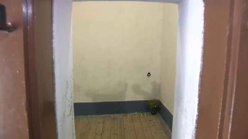 Cela č. 1 v Malé pevnosti Terezín, kde si Princip odpykával trest