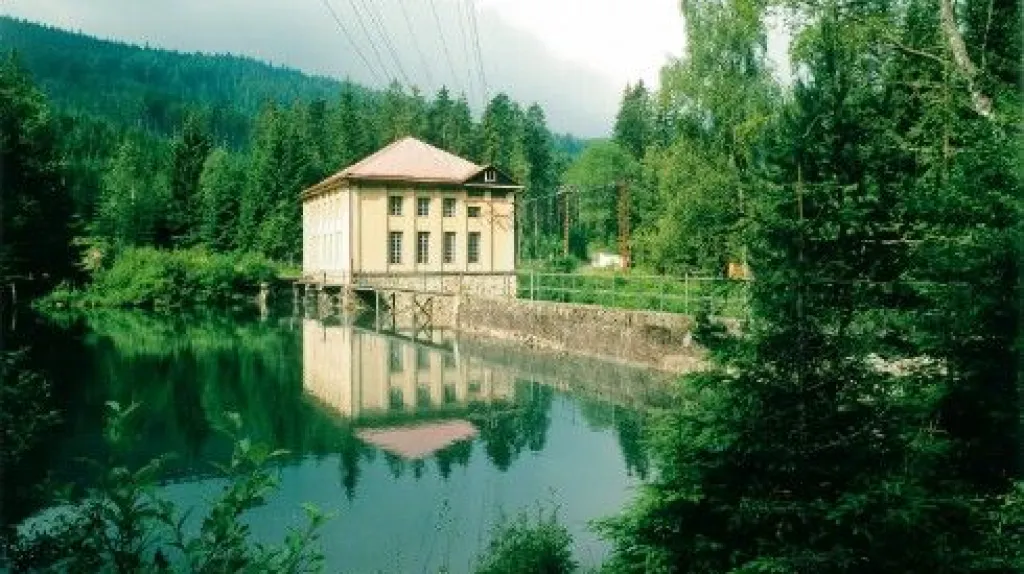 Černé jezero - první přečerpávací elektrárna