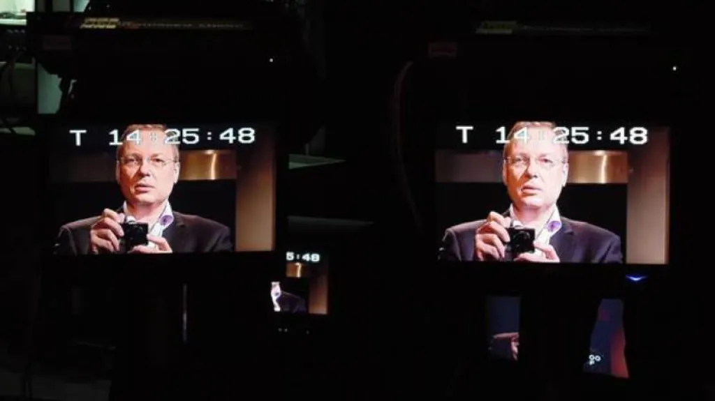 Autoportrét Josefa Chuchmy z natáčení