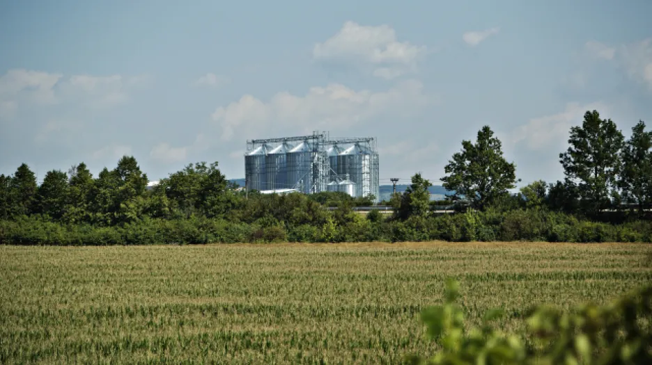 Ilustrační obrázek - Obilné silo
