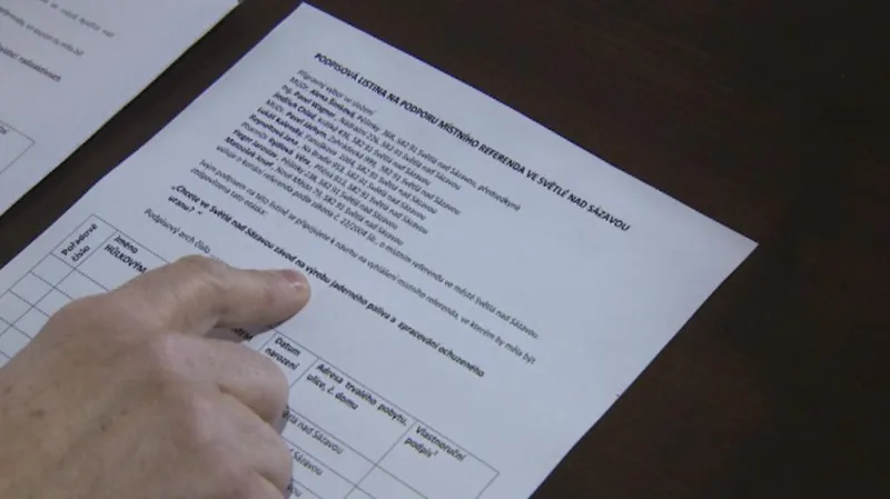 Petice za vypsání referenda