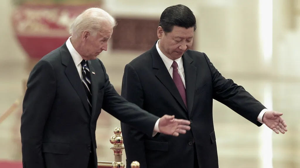 Joe Biden a Si Ťin-pching