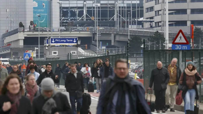Výbuch na bruselském letišti