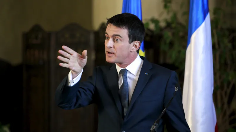Francouzský premiér Manuel Valls