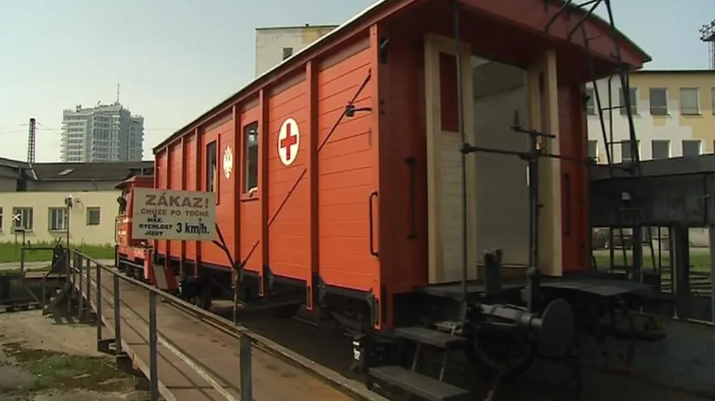 Vagón legionářského vlaku