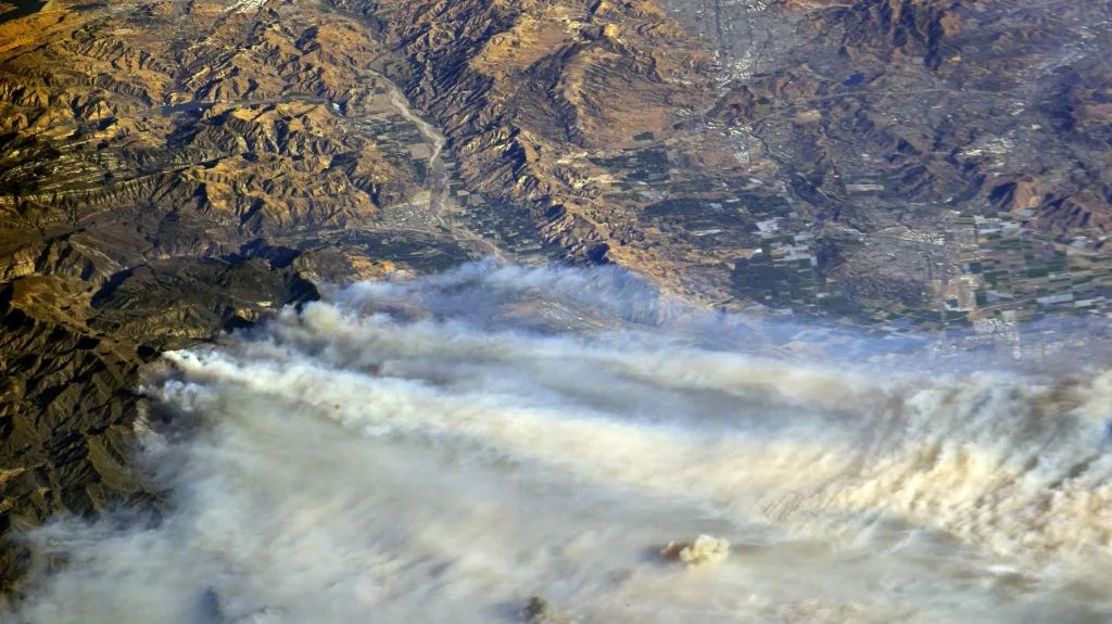 Záběry z Mezinárodní vesmírné stanice