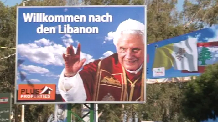 Benedikt XVI. přijíždí do Libanonu
