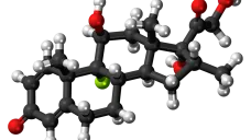 Molekula dexametazonu