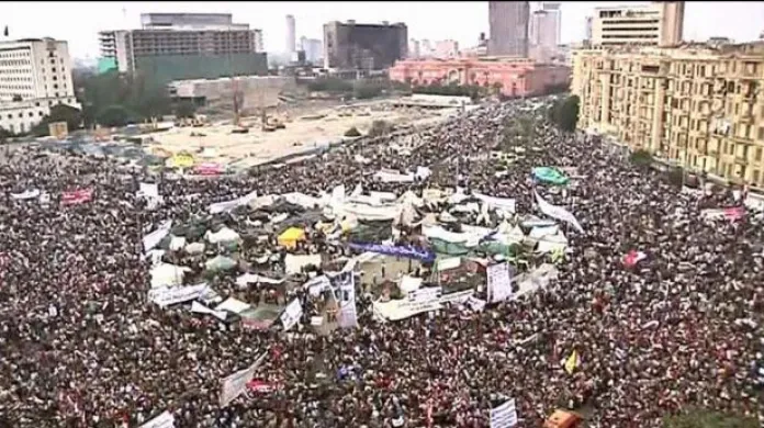 Odpolední události o situaci v Egyptě