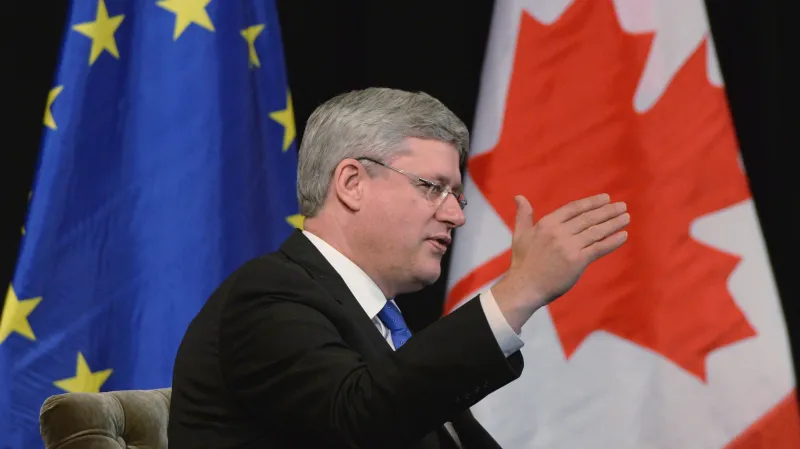 Kanadský premiér Stephen Harper