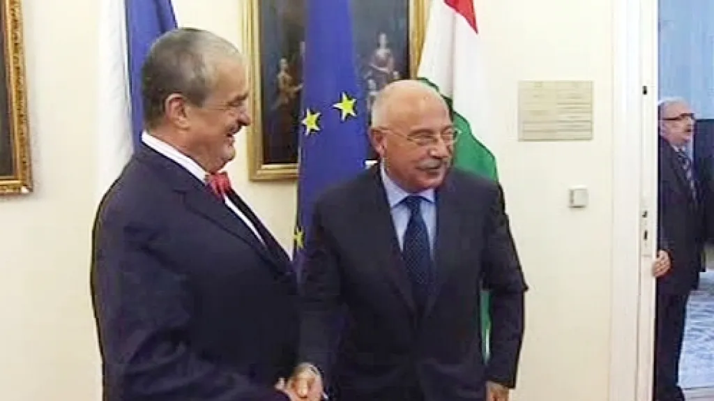 Karel Schwarzenberg a János Martonyi