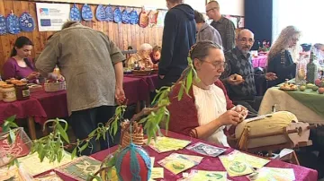 Výstava kraslic ve Vacenovicích na Hodonínsku