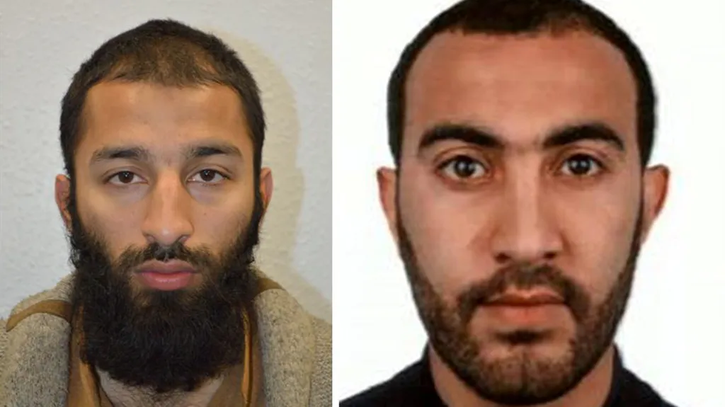 Khuram Shazad Butt (vlevo) a Rachid Redouane (vpravo)