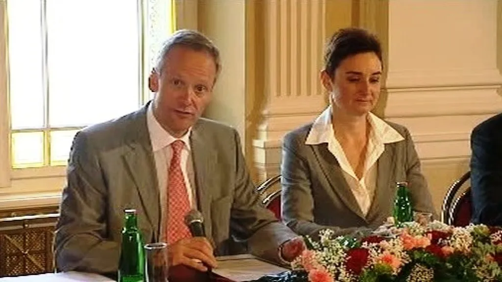 Cyril Svoboda a Jana Hybášková