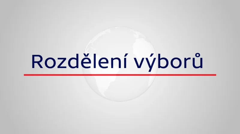 Rozdělení výborů