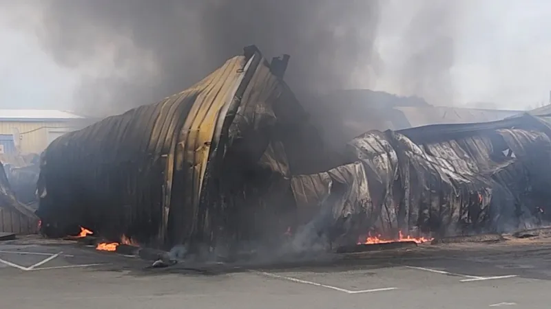 Škody po nepokojích v Nové Kaledonii