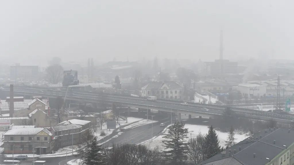 Prostějov ve smogu (17.2.)