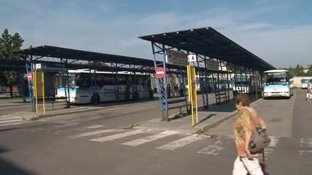 Autobusové nádraží v Kyjově