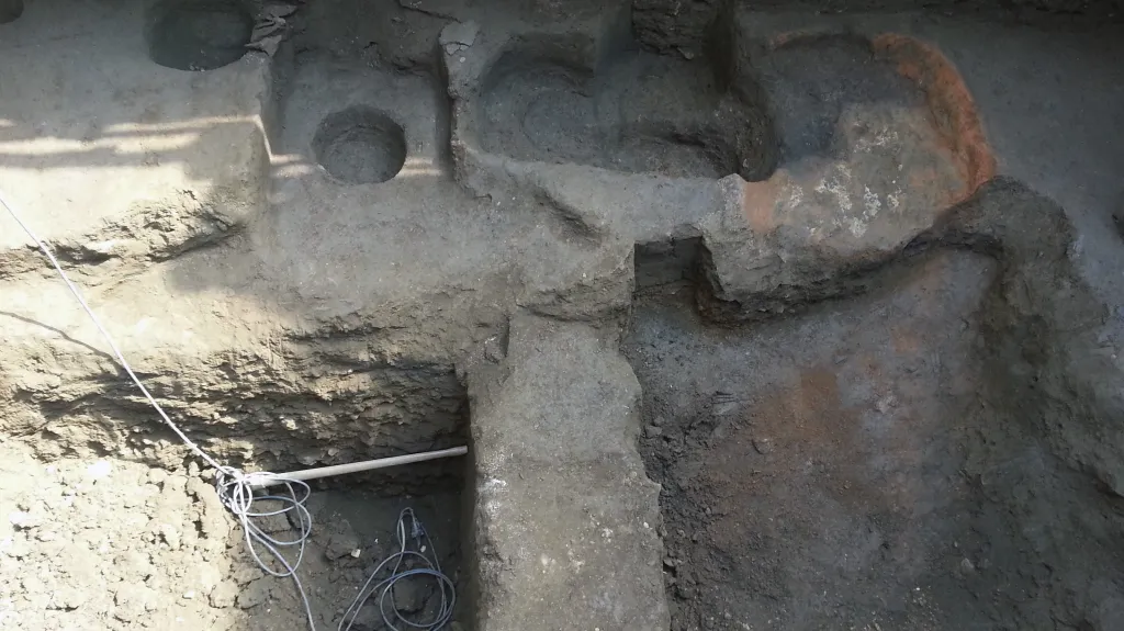 Archeologický nález v Rytířské ulici