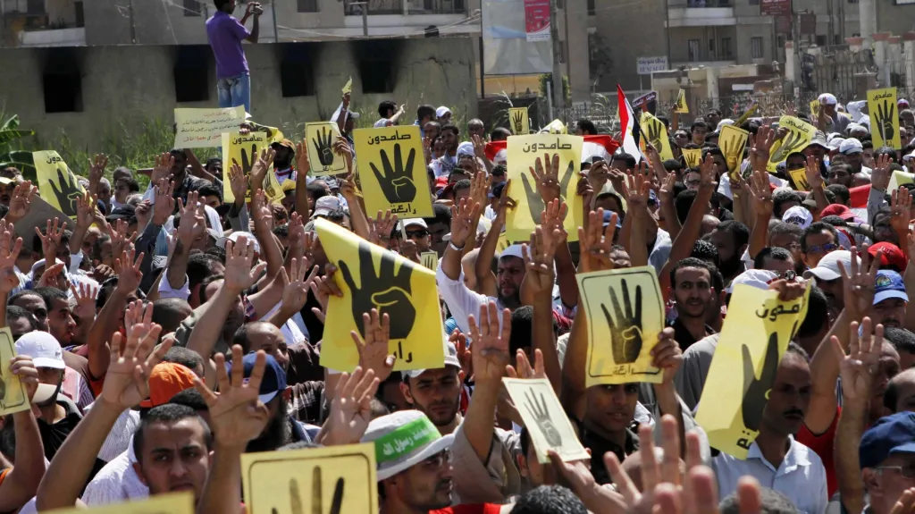 Demonstrace v Káhiře
