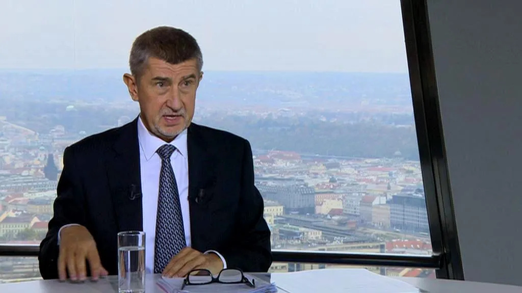 Andrej Babiš hostem Otázek Václava Moravce