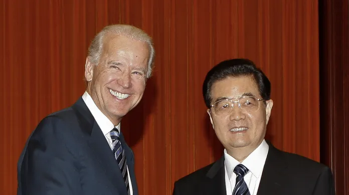 Joe Biden a Chu Ťin-tchao