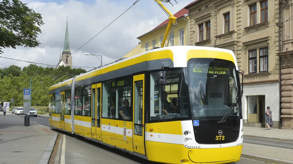 Nová tramvaj v Plzni