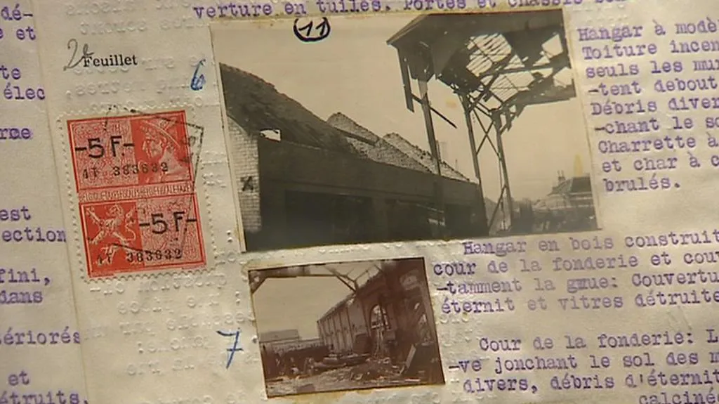 Belgické archivní dokumenty z druhé světové války