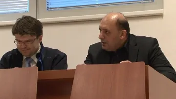 Jiří Ulehla na lavici obžalovaných