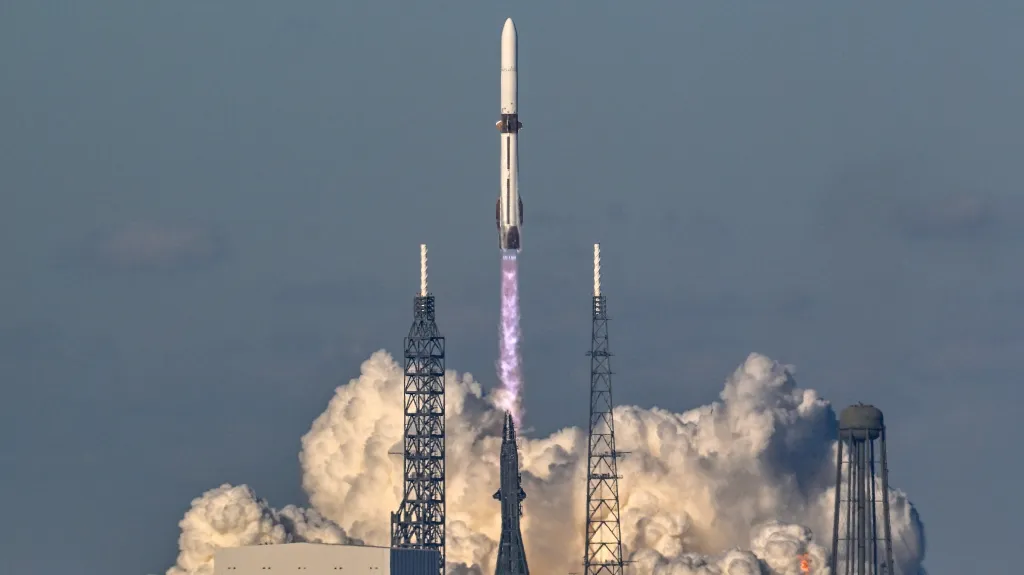 Start rakety New Glenn (13. listopadu 2025)