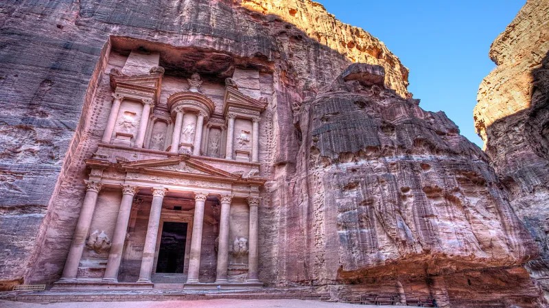 Petra, město bez vody