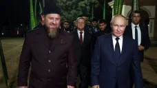 Ramzan Kadyrov a Vladimir Putin