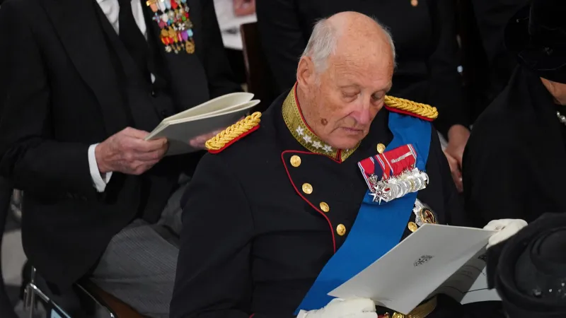 Norský král Harald V.