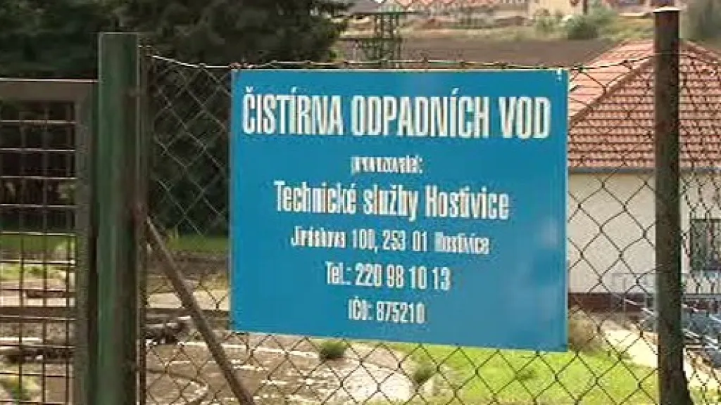V Hostivicích se vede spor o rekonstrukci čistírny odpadních vod