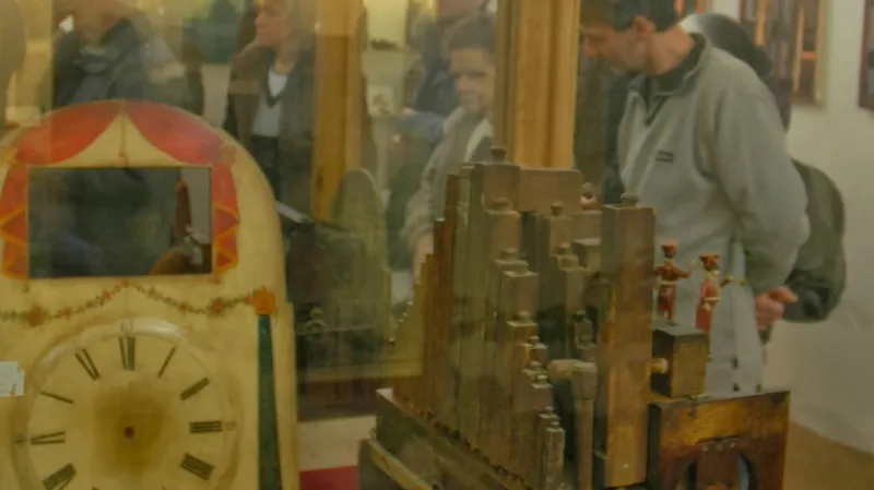 Z výstavy hodin v Krkonošském muzeu v Jilemnici
