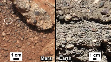 Snímky ze sondy Curiosity