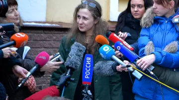 Marija Aljochinová po propuštění z vězení