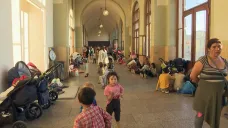 Romové na hlavním nádraží