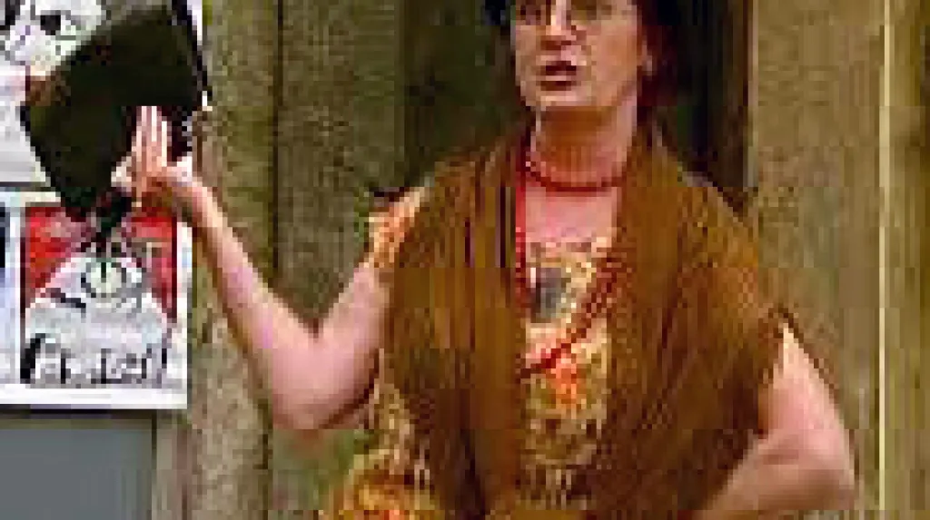 Hlavní postava prohlídek - kramářka