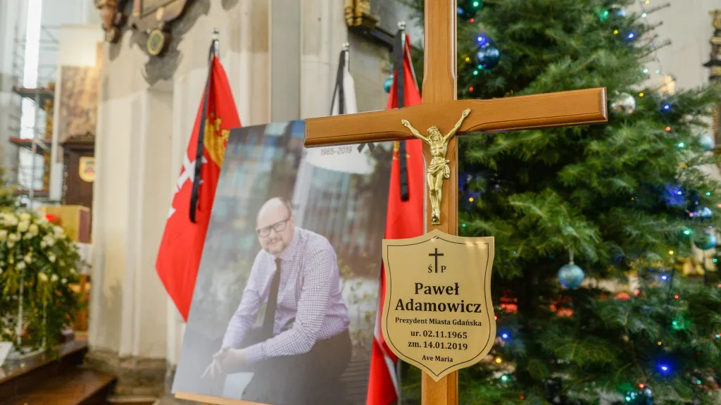 Pohřeb starosty Gdaňsku Pawla Adamowicze