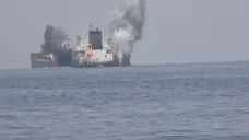 Útok hútíů na řeckou loď