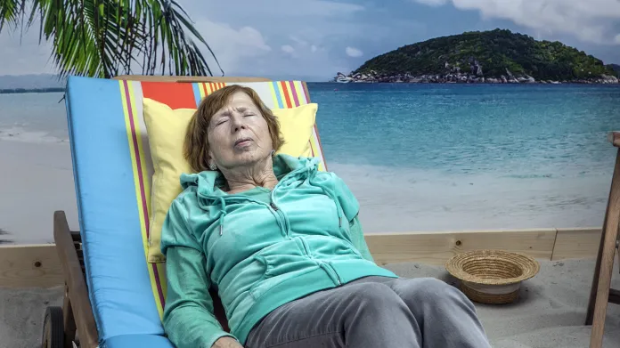 V průhonickém Alzheimercentru testují účinky unikátní fototerapeutické pláže.