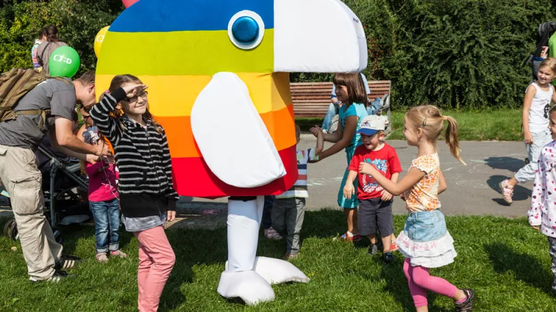 Zahájení Déčka na Pankrácké pláni