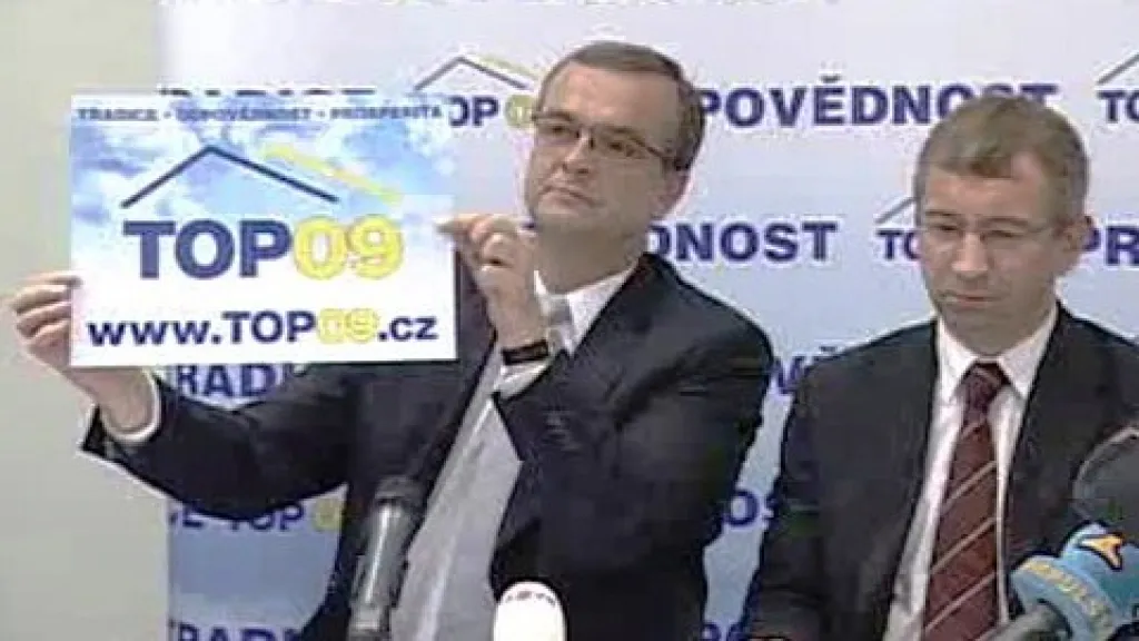 Miroslav Kalousek a Jaromír Drábek