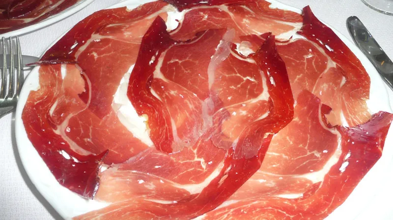 Lahodná iberská šunka